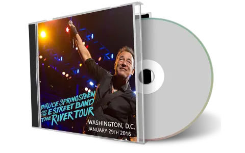 Artwork Cover of Bruce Springsteen 2016-01-29 CD Washington DC Soundboard