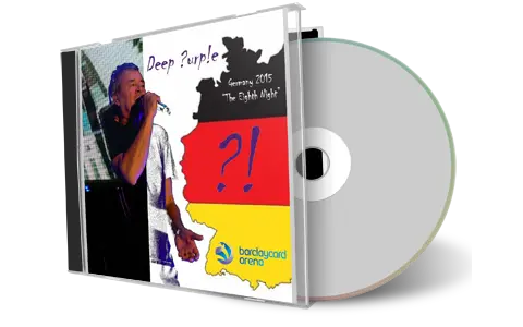 Artwork Cover of Deep Purple 2015-11-23 CD Hamburg Audience