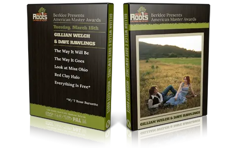 Artwork Cover of Gillian Welch and Dave Rawlings 2015-03-15 DVD Music City Roots Live Proshot