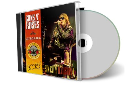 Artwork Cover of Guns N Roses 2016-04-08 CD Las Vegas Audience