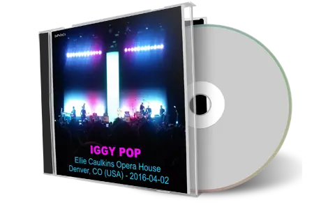 Artwork Cover of Iggy Pop 2016-04-02 CD Denver Audience