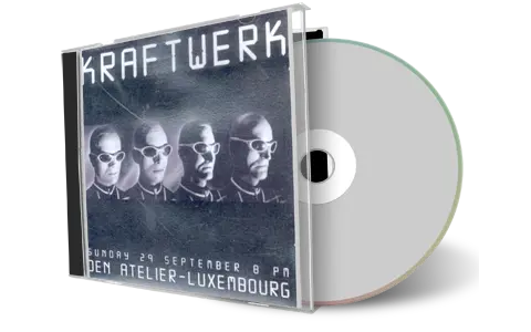 Artwork Cover of Kraftwerk 2002-09-29 CD Luxembourg Audience