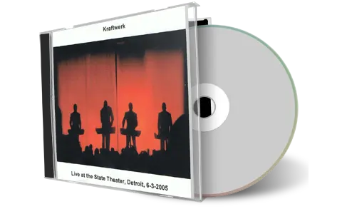 Artwork Cover of Kraftwerk 2005-06-03 CD Detroit Audience