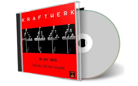 Artwork Cover of Kraftwerk 2015-11-09 CD Nantes Soundboard