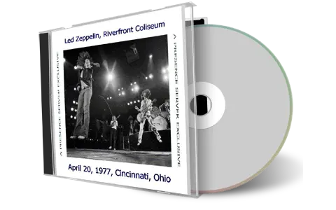Artwork Cover of Led Zeppelin 1977-04-20 CD Cincinnati Audience