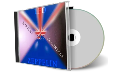 Artwork Cover of Led Zeppelin Compilation CD Masters And Colonials 1972 Audience