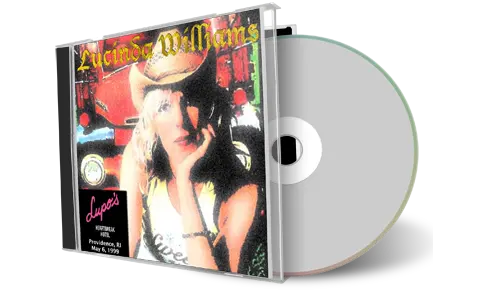 Artwork Cover of Lucinda Williams 1999-05-06 CD Providence Soundboard