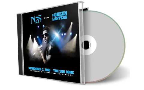 Artwork Cover of Nas 2015-11-07 CD Tampa Audience