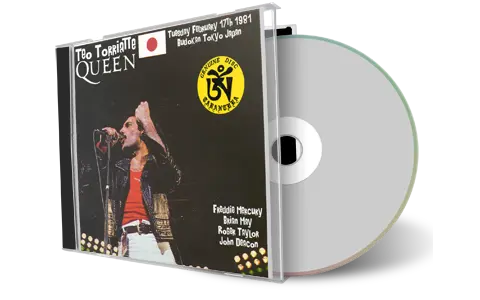 Artwork Cover of Queen 1981-02-17 CD Tokyo Audience