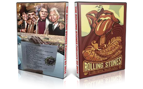 Artwork Cover of Rolling Stones 2016-02-03 DVD Santiago Audience