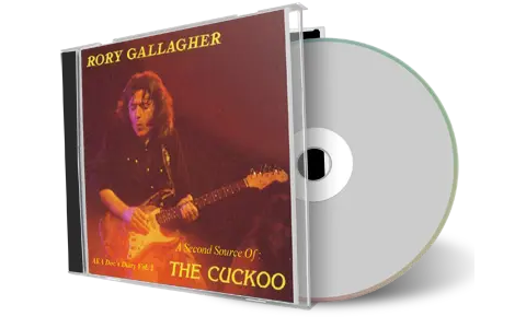 Artwork Cover of Rory Gallagher 1972-05-22 CD Germersheim Soundboard