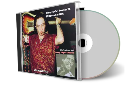 Artwork Cover of Stevie Ray Vaughan 1982-12-18 CD Houston Audience