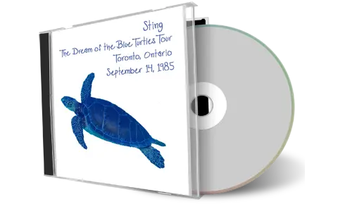 Artwork Cover of Sting 1985-09-14 CD Toronto Audience