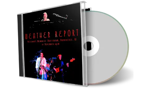 Artwork Cover of Weather Report 1978-11-12 CD Providence Audience