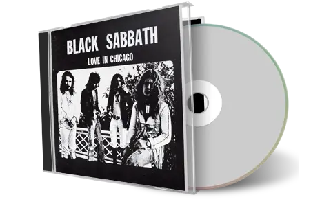 Artwork Cover of Black Sabbath 1974-02-11 CD Chicago Audience