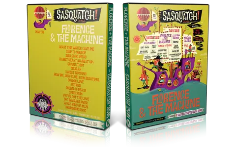Artwork Cover of Florence and the Machine 2016-05-30 DVD Sasquatch Music Festival Proshot