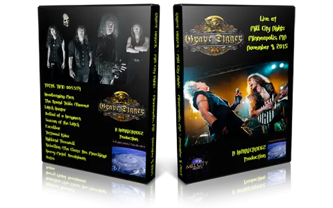 Artwork Cover of Grave Digger 2015-11-09 DVD Minneapolis Audience