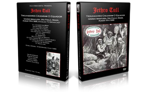 Artwork Cover of Jethro Tull 1988-08-08 DVD Sao Paulo Proshot