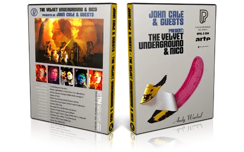 Artwork Cover of John Cale 2016-04-03 DVD Paris Proshot