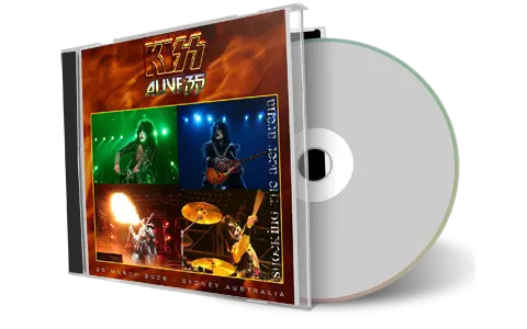 Artwork Cover of KISS 2008-03-20 CD Sydney Audience