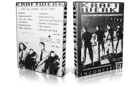 Artwork Cover of Kraftwerk 1991-07-19 DVD London Audience
