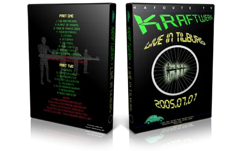 Artwork Cover of Kraftwerk 2005-07-01 DVD Tilburg Audience