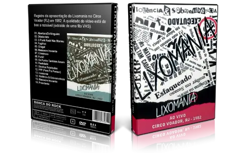Artwork Cover of Lixomania 1983-03-26 DVD Sao Paulo Audience