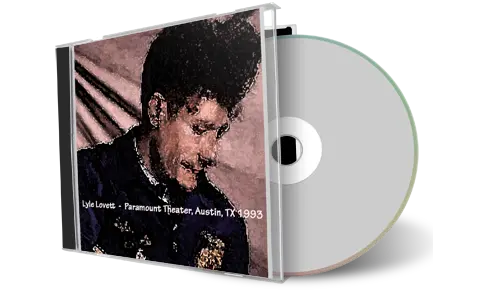 Artwork Cover of Lyle Lovett 1993-07-06 CD Austin Soundboard