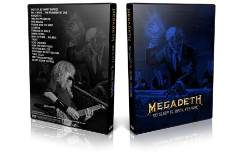 Artwork Cover of Megadeth 2010-12-18 DVD Sydney Proshot