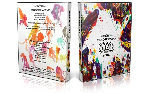 Artwork Cover of Motorpsycho 2006-08-10 DVD Oslo Proshot