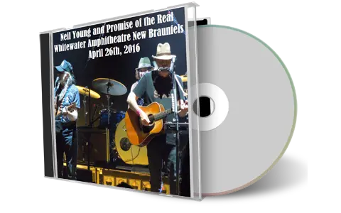 Artwork Cover of Neil Young 2016-04-26 CD New Braunfels Audience
