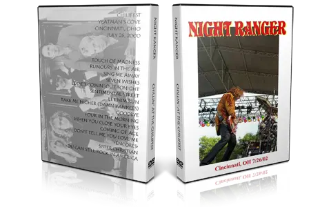 Artwork Cover of Night Ranger 2000-07-26 DVD Cincinnati Audience