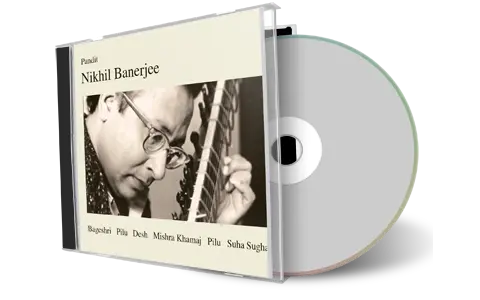 Artwork Cover of Nikhil Banerje 1975-08-17 CD Raga Pilu Soundboard