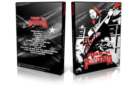 Artwork Cover of Pantera 1996-11-16 DVD Peoria Audience