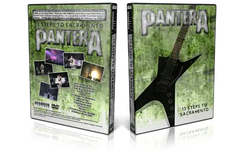 Artwork Cover of Pantera 1997-07-23 DVD Sacramento Audience