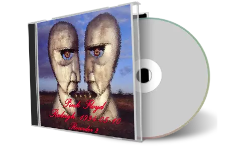 Artwork Cover of Pink Floyd 1994-05-10 CD Raleigh Audience