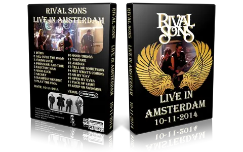 Artwork Cover of Rival Sons 2014-11-10 DVD Amsterdam Audience