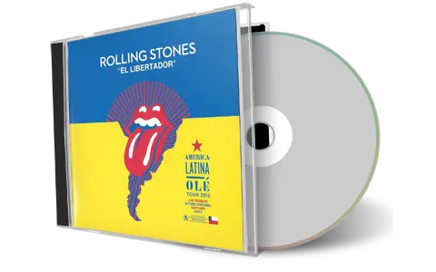 Artwork Cover of Rolling Stones 2016-02-03 CD Santiago Audience