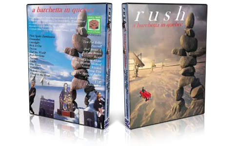 Artwork Cover of Rush 1997-07-03 DVD Quebec City Audience