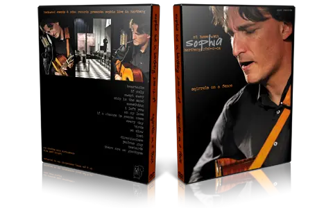 Artwork Cover of Sophia 2010-12-04 DVD Hartberg Audience