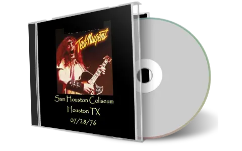 Artwork Cover of Ted Nugent 1976-07-28 CD Houston Soundboard