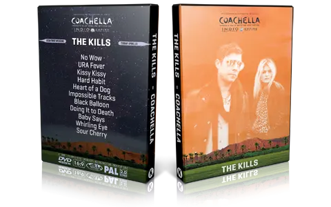 Artwork Cover of The Kills 2016-04-15 DVD Coachella Festival Proshot