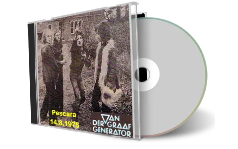 Artwork Cover of Van Der Graaf Generator 1975-08-14 CD Pescara Audience