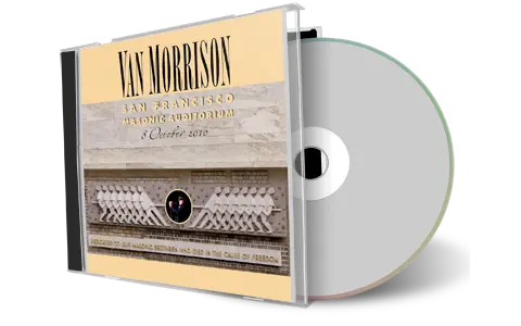 Artwork Cover of Van Morrison 2010-10-08 CD San Francisco Audience