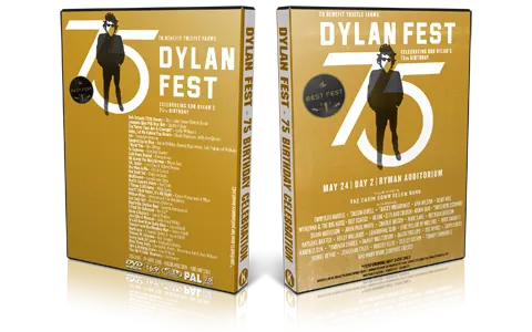 Artwork Cover of Various Artists 2016-05-24 DVD Dylan Fest Night 2 Proshot
