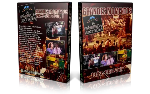 Artwork Cover of Various Artists Compilation DVD Grandes Momentos 1983-1984 vol 1 Audience