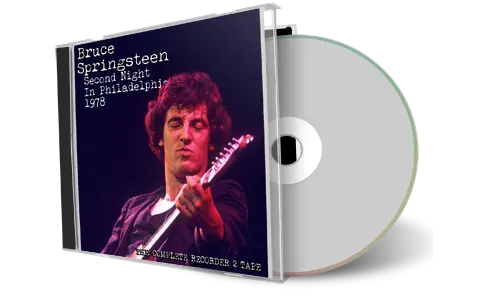 Artwork Cover of Bruce Springsteen 1978-05-27 CD Philadelphia Audience