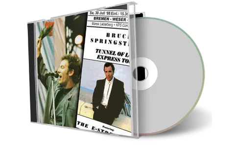 Artwork Cover of Bruce Springsteen 1988-07-30 CD Bremen Audience