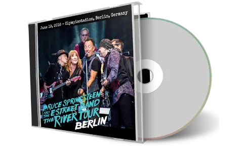 Artwork Cover of Bruce Springsteen 2016-06-19 CD Berlin Soundboard