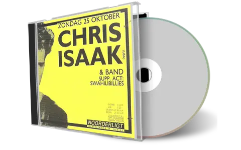 Artwork Cover of Chris Isaak 1987-10-25 CD Tilburg Audience